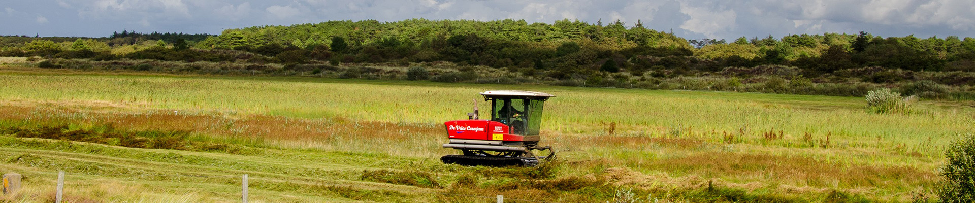 Terschelling landschap maaien